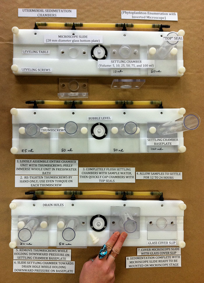 Utermöhl Sedimentation Chambers