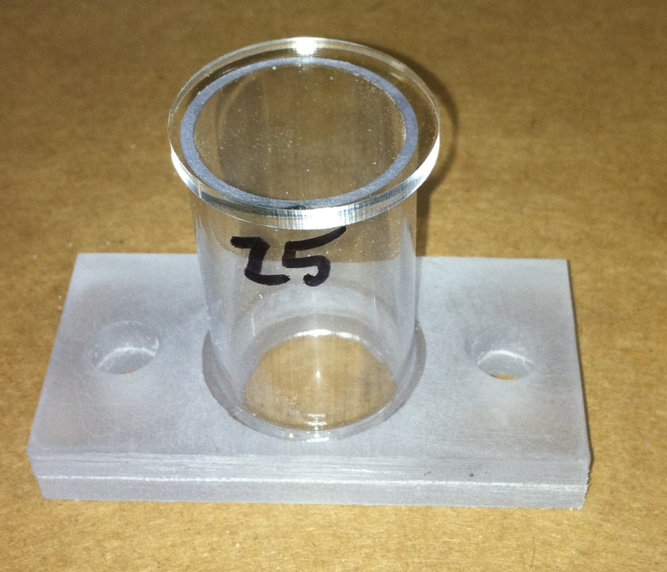 Fixed-Chamber Utermöhl Sedimentation Microscope Counting Chamber